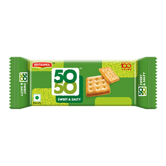 Britannia - 50-50 Sweet & Salt 62 Gm