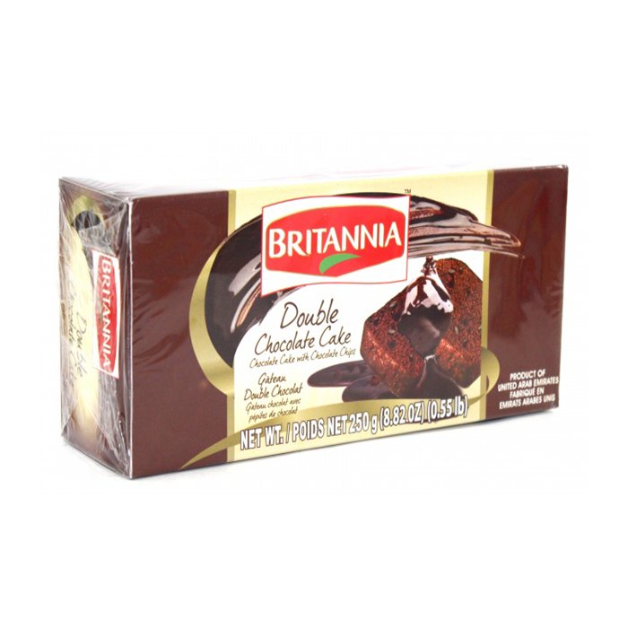 Britannia - Double Chocolate Cake 250 Gm