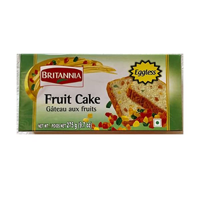 Britannia - Eggless Fruit Cake Gobbles 275 Gm
