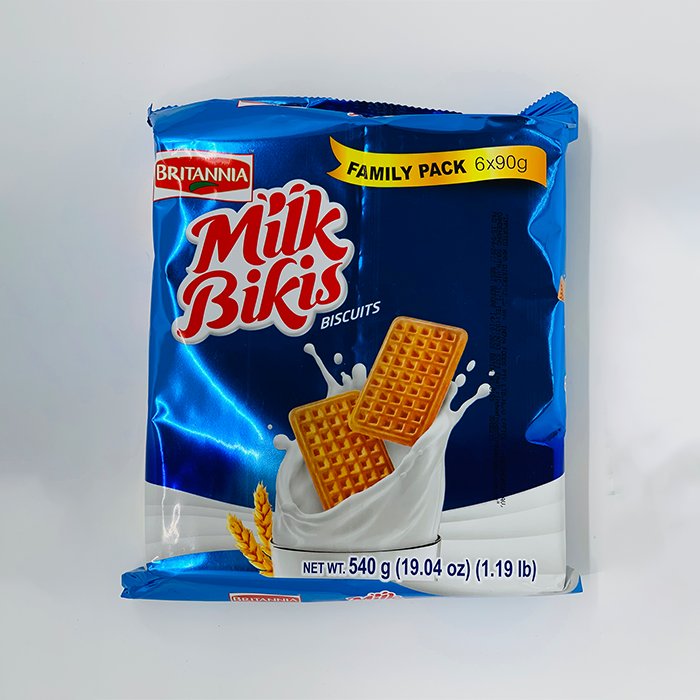 Britannia - Milk Bikis 540 Gm 6 Ct