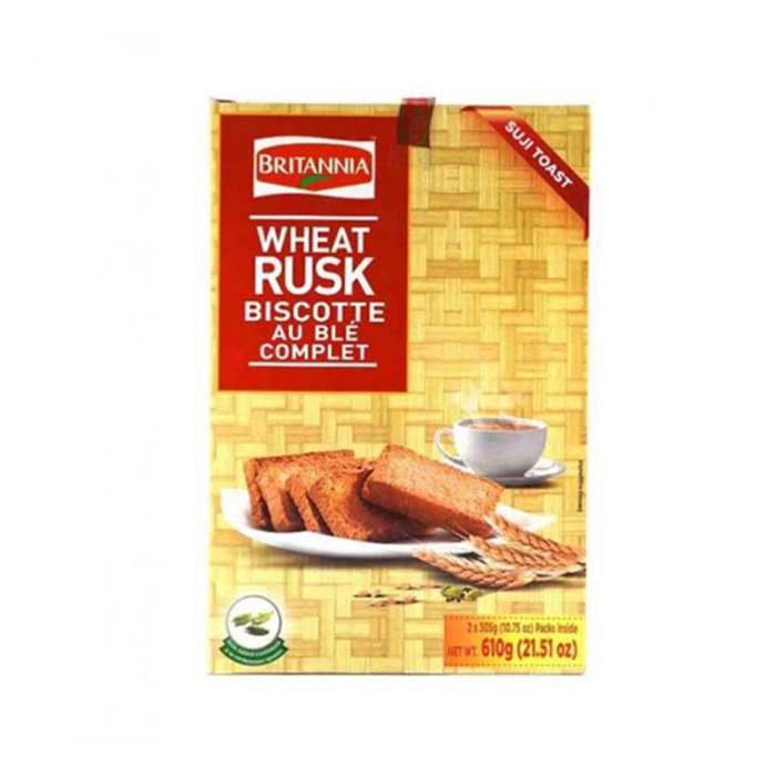 Britannia - Suji Wheat Rusk 610 Gm