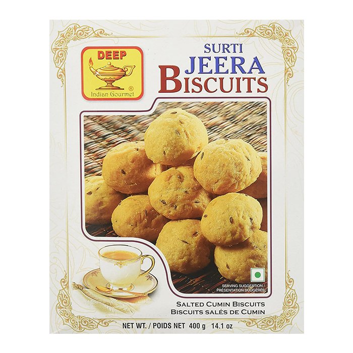 Deep - Surti Jeera Biscuits 400 Gm