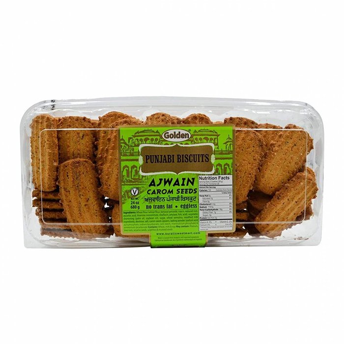 Golden Punjabi - Ajwain Biscuit 680 Gm