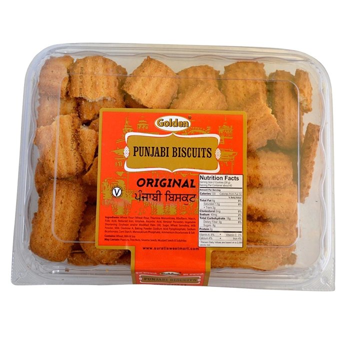 Golden - Punjabi Biscuits 680 Gm