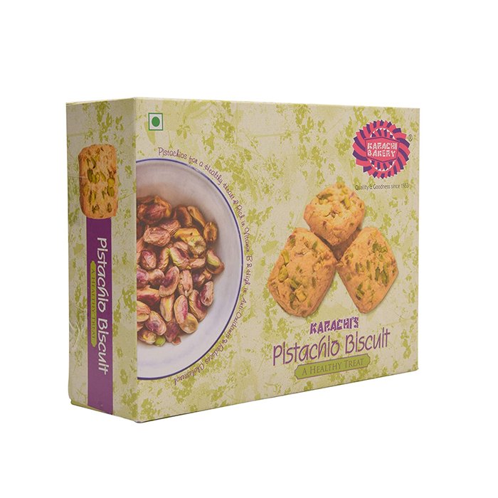 Karachi - Pistachio Biscuit 400 Gm