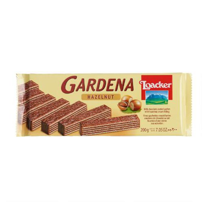 Loacker - Gardena Hazelnut 200 Gm Wafer