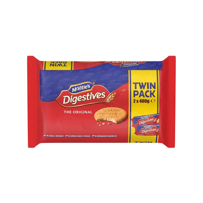 Mcvities - Digestives 800 Gm Original 2 * 400 Gm