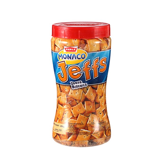 Parle - Monaco Jeffs 200 Gm Jeera