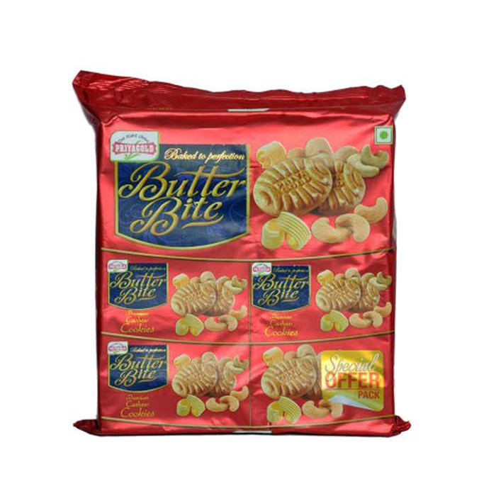 PriyaGold - Cashew Butter Bite 750 Gm