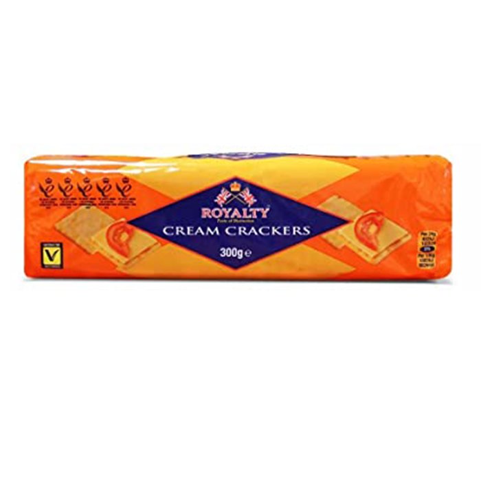 Royalty - Cream Crackers 300 Gm british