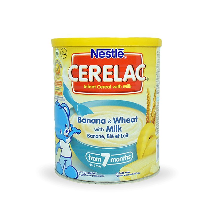 Nestle - Cerelac Banana & Wheat with Milk 7 Months 400 Gm