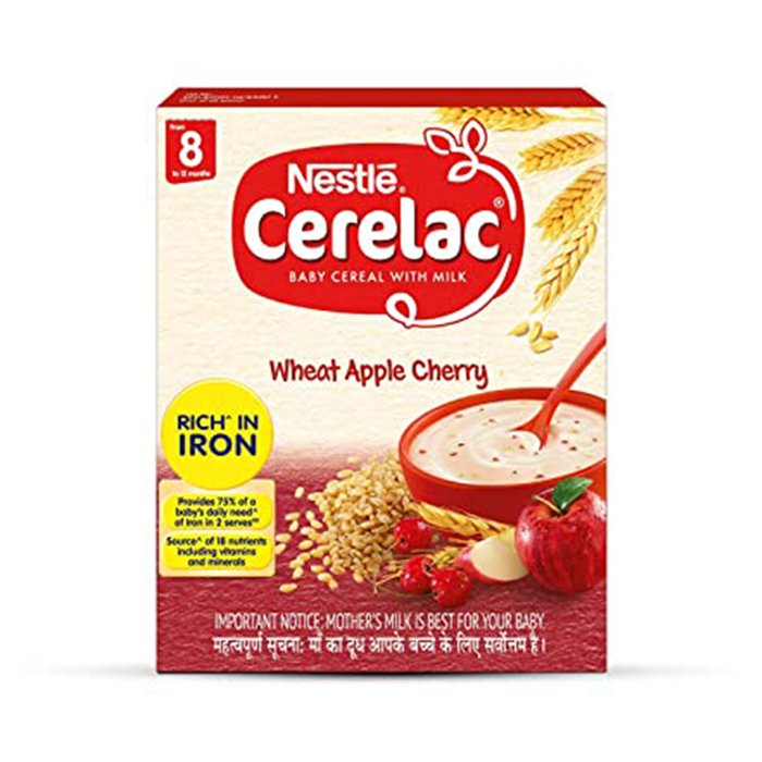 Nestle - Cerelac Mixed Fruits Wheat with Milk 8 Months 400 Gm