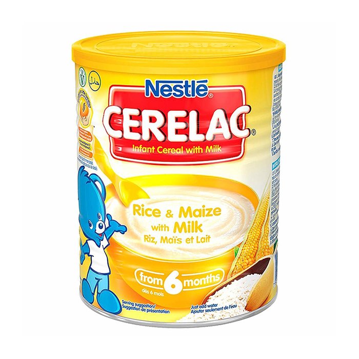 Nestle - Cerelac Rice & Maize with Milk 6 Months 400 Gm