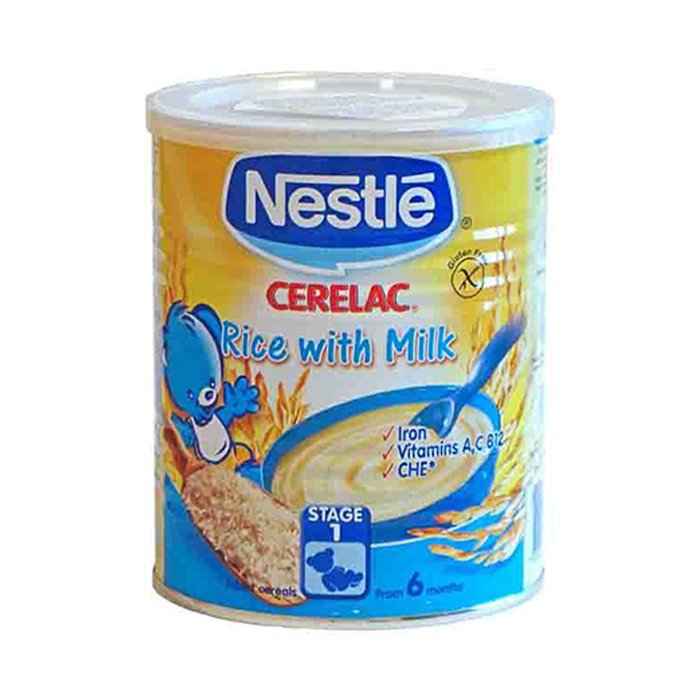 Nestle - Cerelac Rice With Milk 400 Gm