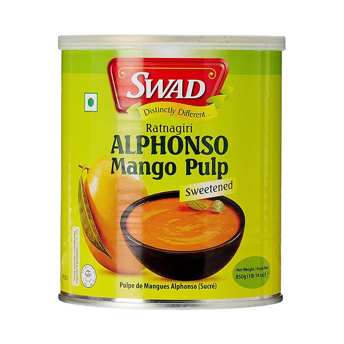 Swad - Alphonso Mango Pulp Ratna 850 Gm