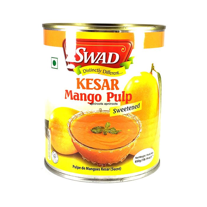 Swad - Kesar Mango Pulp 850 Gm