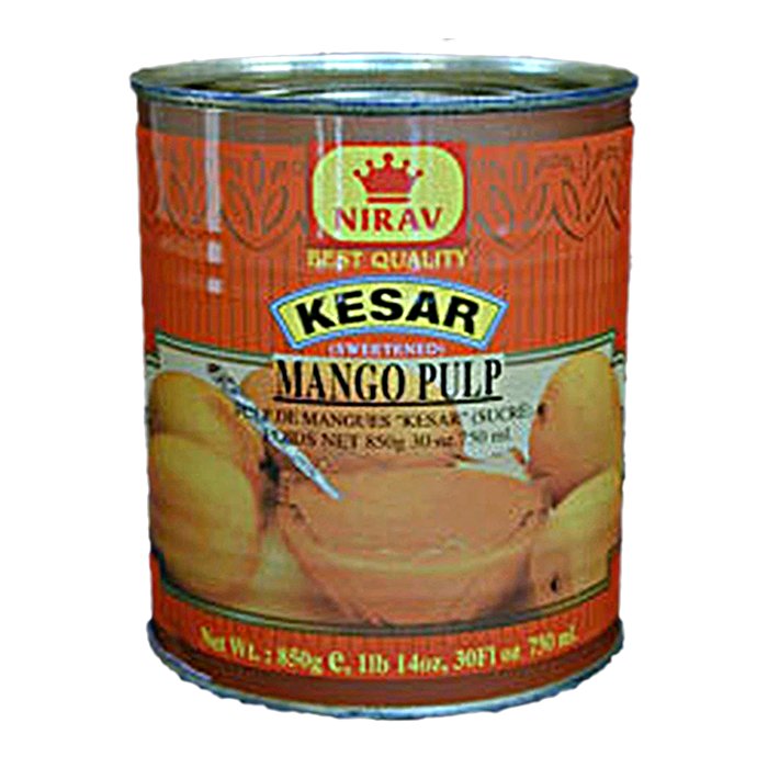 Nirav - Kesar Mango Pulp 850 Gm