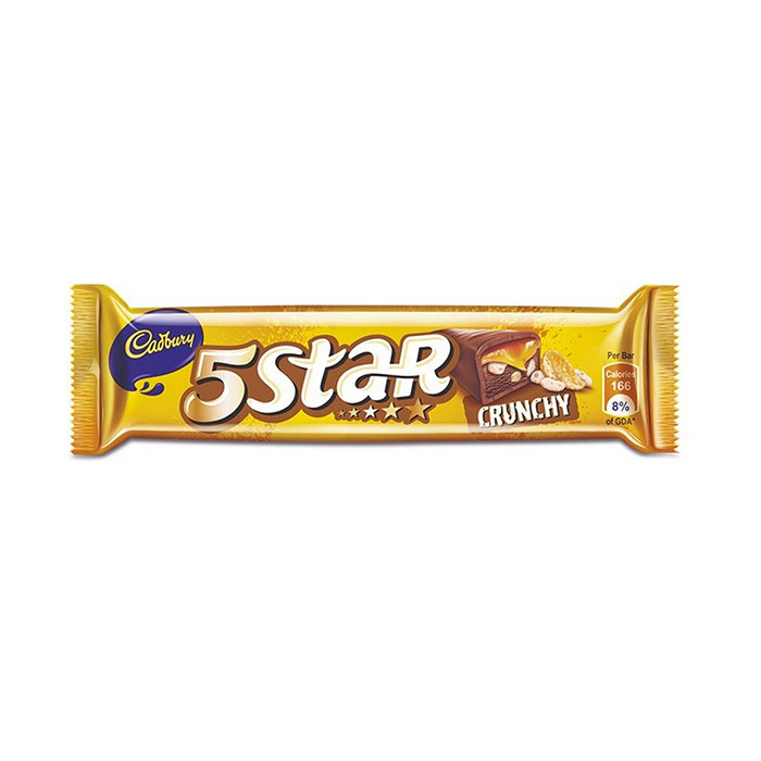 Cadbury - 5 Star Crunchy 37 Gm