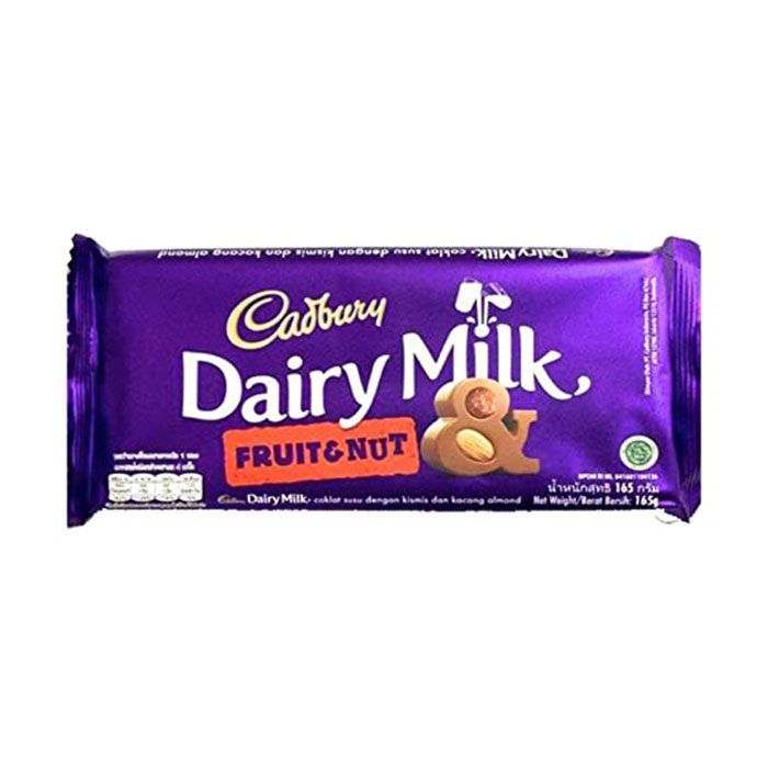 Cadbury - Dairy Milk Fruit Nut 110 Gm