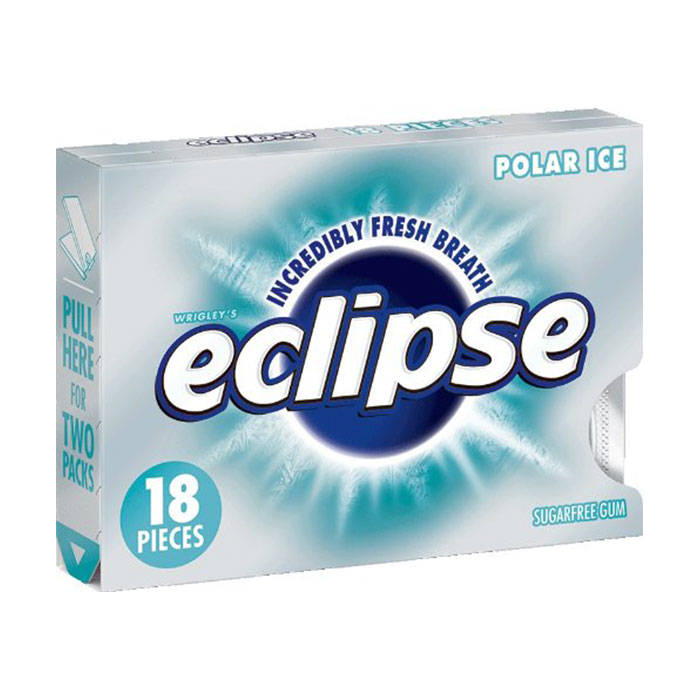Eclipse - Polar Ice Sugar Free 18 Ct Gum