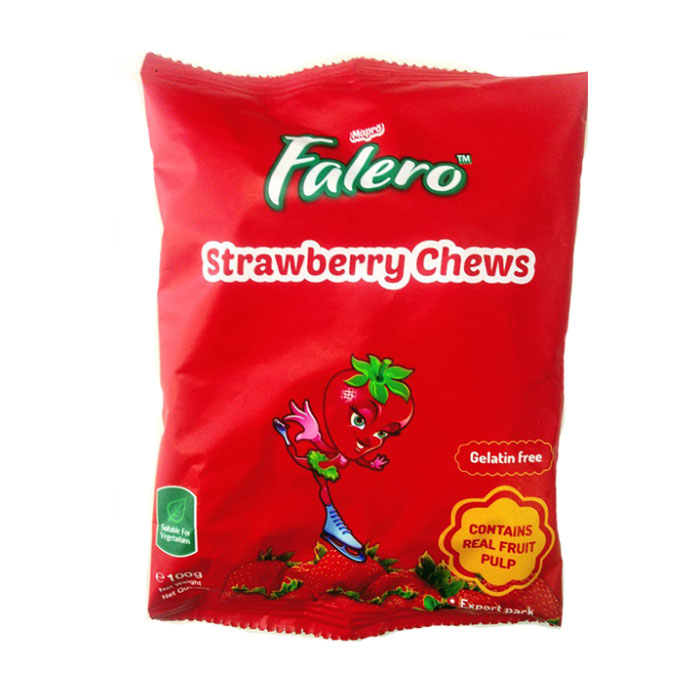 Falero - Strawberry Chews 100 Gm