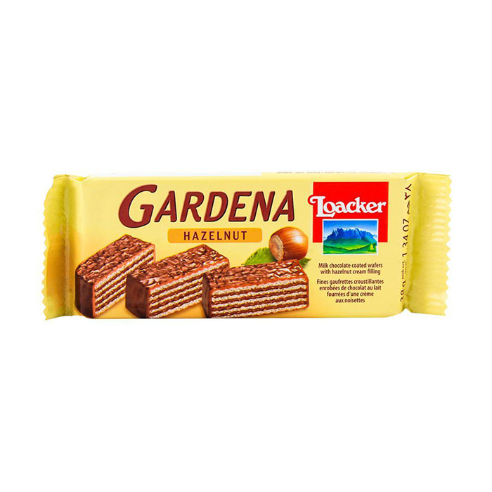 Loacker - Gardena Hazelnut 38 Gm