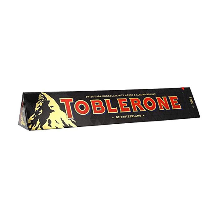 Toblerone - Dark Chocolate Honey & Almond 100 Gm