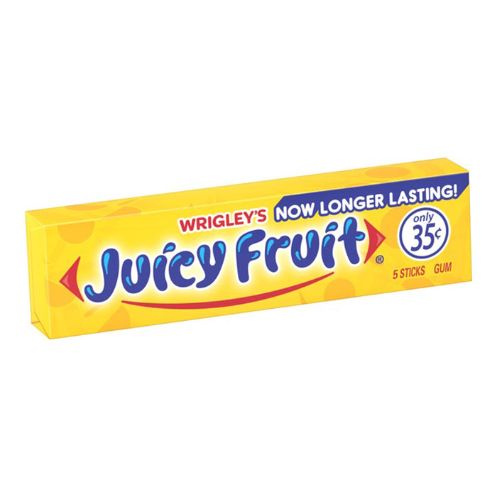 Wrigleys - Juicy Fruit Gum 5 Ct
