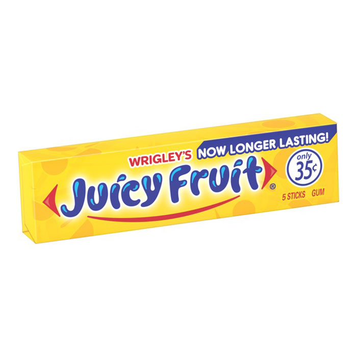 Wrigleys - Juicy Fruit Gum 5 Ct