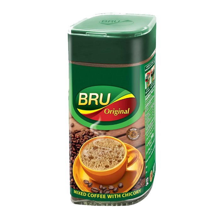 BRU - Instant Coffee N Roasted Chicory 200 Gm