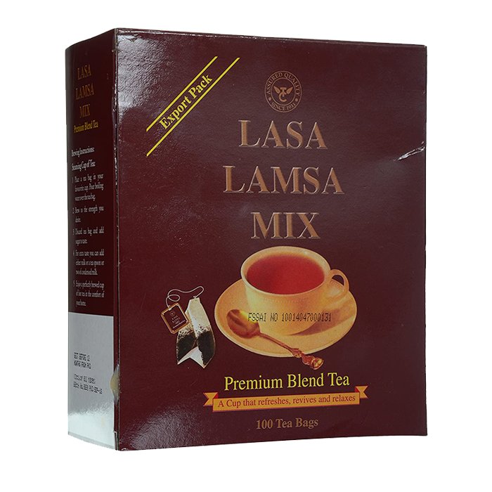 Lasa Lamsa - Premium Blend Tea 100 Tea Bags