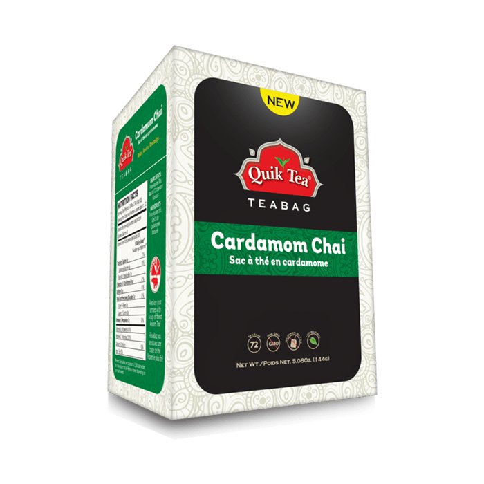 Quick Tea - Cardamom Tea Bags Chai 144 Gm