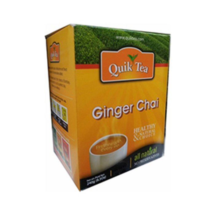 QuikTea - Ginger Chai 20 Ct