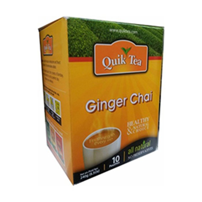 QuikTea - Masala Chai Unsweetened 10 Ct