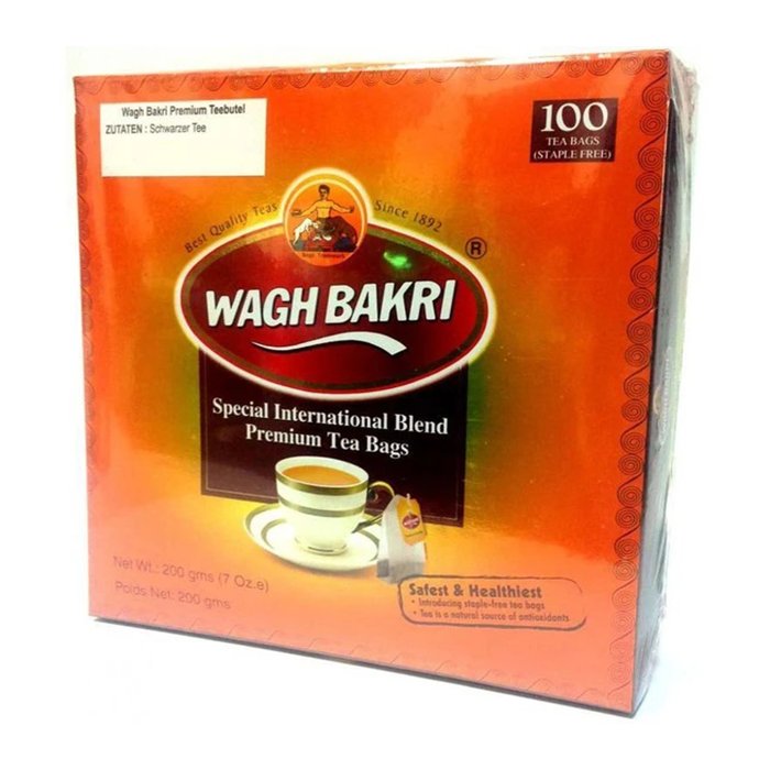 Wagh Bakri - Tea Bags 100 Ct