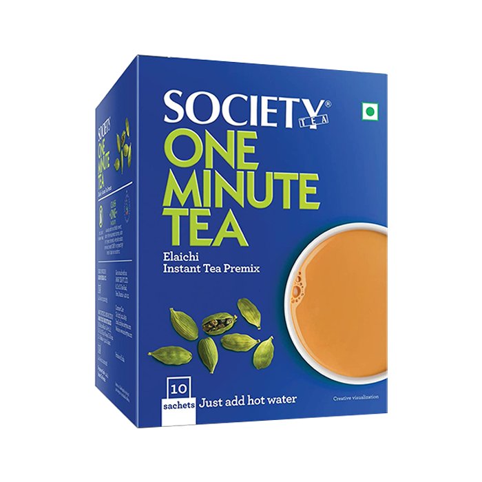 Society - One Minute Elaichi Tea 10 Tea Bags