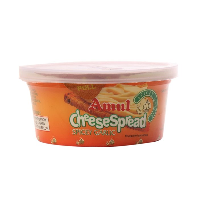 Amul - Cheese Spread 200 Gm Spicy Garlic