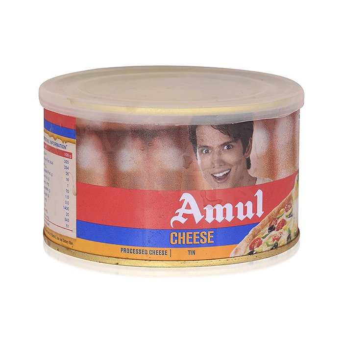 Amul - Cheese Tin 400 Gm