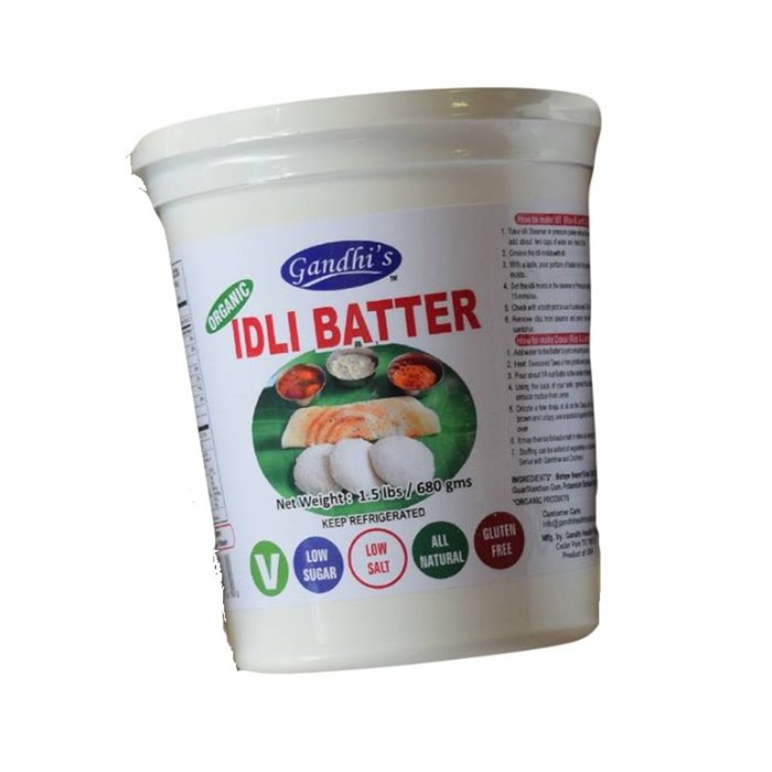 Gandhis - Org Idli Batter 1.5 Lb