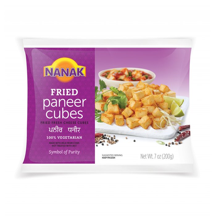 Nanak - Fried Paneer Cubes 200 Gm