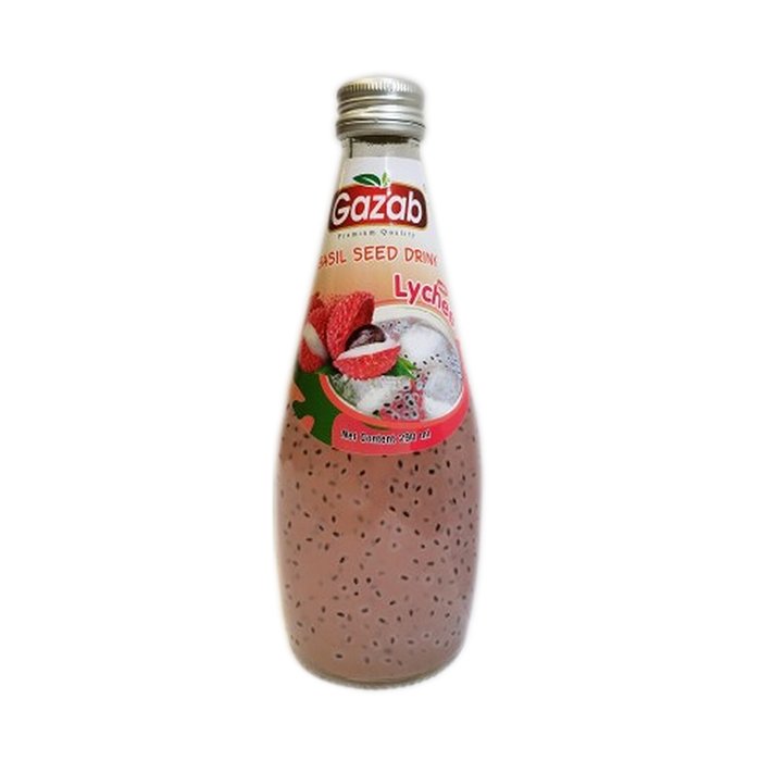 Gazab  - Basil Seed With Lychee 290 Ml