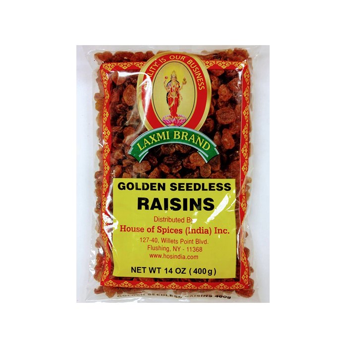 Laxmi - Golden Seedless Raisin 200 Gm