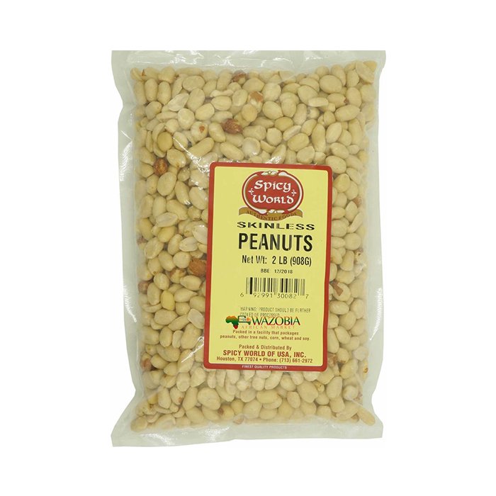 Spicy World - Peanuts Skinless 200 Gm