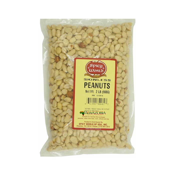 Spicy World - Skinless Peanuts 2 Lb
