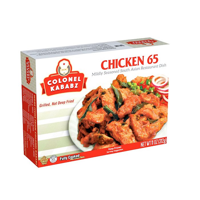 Colonel Kababz - Halal Chicken 65 312 Gm