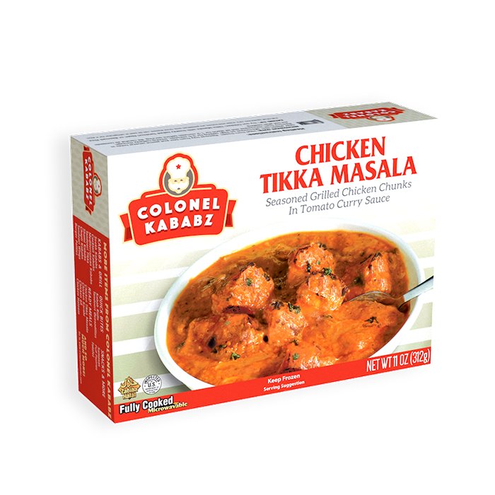 Colonel Kababz - Halal Chicken Tikka Masala 312 Gm