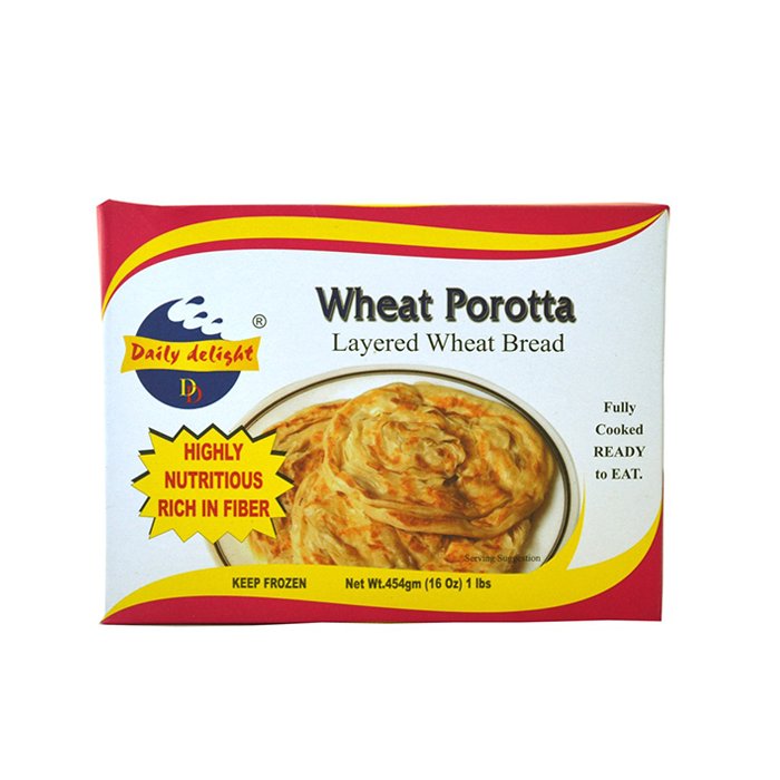 Daily Delight - Wheat Porotta 1 Lb