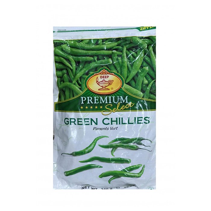 Deep - Green Chillies 340 Gm