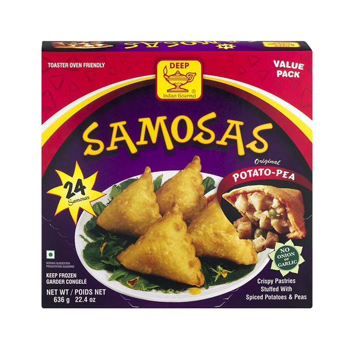 Deep - Samosa Potato Peas 50 Ct