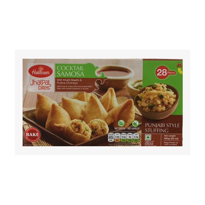 Haldiram - Cocktail Samosa 650 Gm